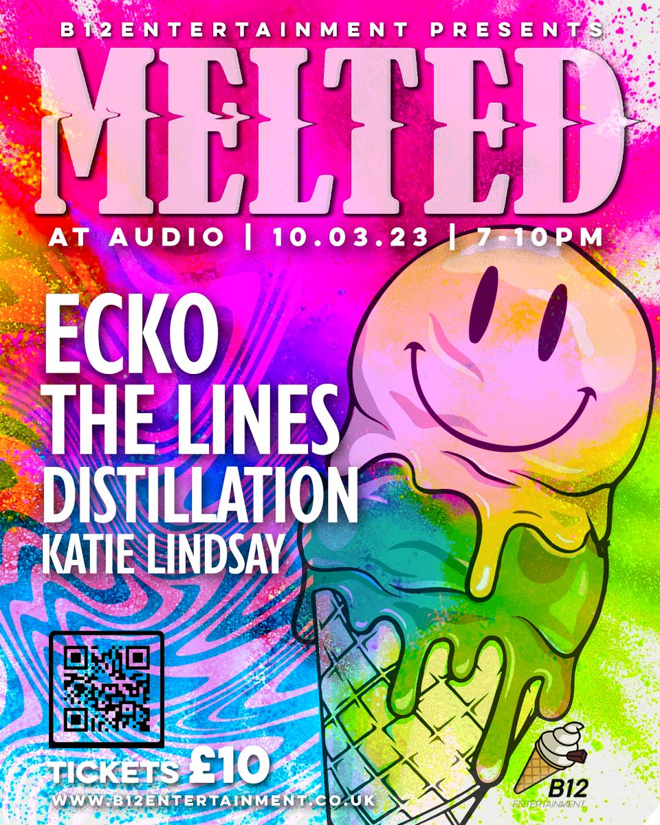 weareecko_'s tweet photo. WE’RE BACK!!!! 
First gig of 2023
Get yourself down to @audioglasgow 
March 10th to cause it with us for Melted with @b12entertainment 
Buzzing to be back at it and show everyone the new additions to the set 💛🖤

Ticket link in the bio or at https://t.co/TYTPzbYlxS https://t.co/Dv8tdRQ0aT