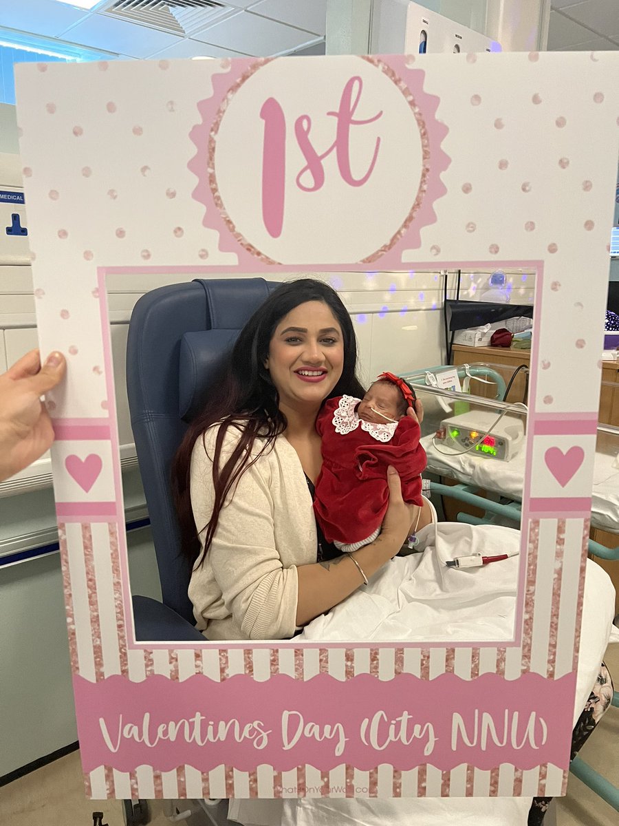 We’re feeling the love here in our Neonatal Unit where parents marked their first Valentine’s Day with their little ones. ❤️ #ValentinesDay