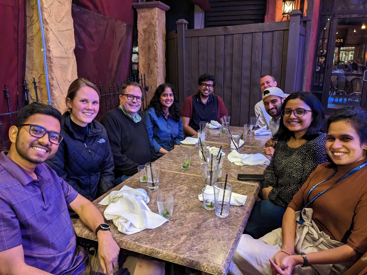 Heinz Lab Purdue (@heinzlab_purdue) on Twitter photo Fun Heinz Lab dinner last night for <a href="/AROMWM/">ARO</a> - many reasons to celebrate!!! Turns out they have great Cuban food in Orlando!! <a href="/PurdueSLHS/">Purdue Speech, Language, & Hearing Sciences</a> <a href="/PurdueBME/">Purdue Weldon School of Biomedical Engineering</a> #ARO2023 Fun Heinz Lab dinner last night for <a href="/AROMWM/">ARO</a> - many reasons to celebrate!!! Turns out they have great Cuban food in Orlando!! <a href="/PurdueSLHS/">Purdue Speech, Language, & Hearing Sciences</a> <a href="/PurdueBME/">Purdue Weldon School of Biomedical Engineering</a> #ARO2023