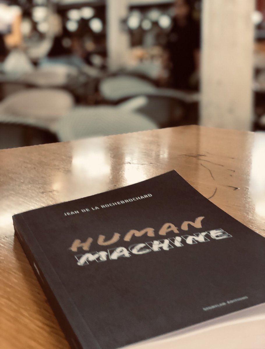 Finally in my hands ! Merci pour avoir pris le temps de partager cela Jean <a href="/2lr/">Jean de La Rochebrochard</a> #humanmachine