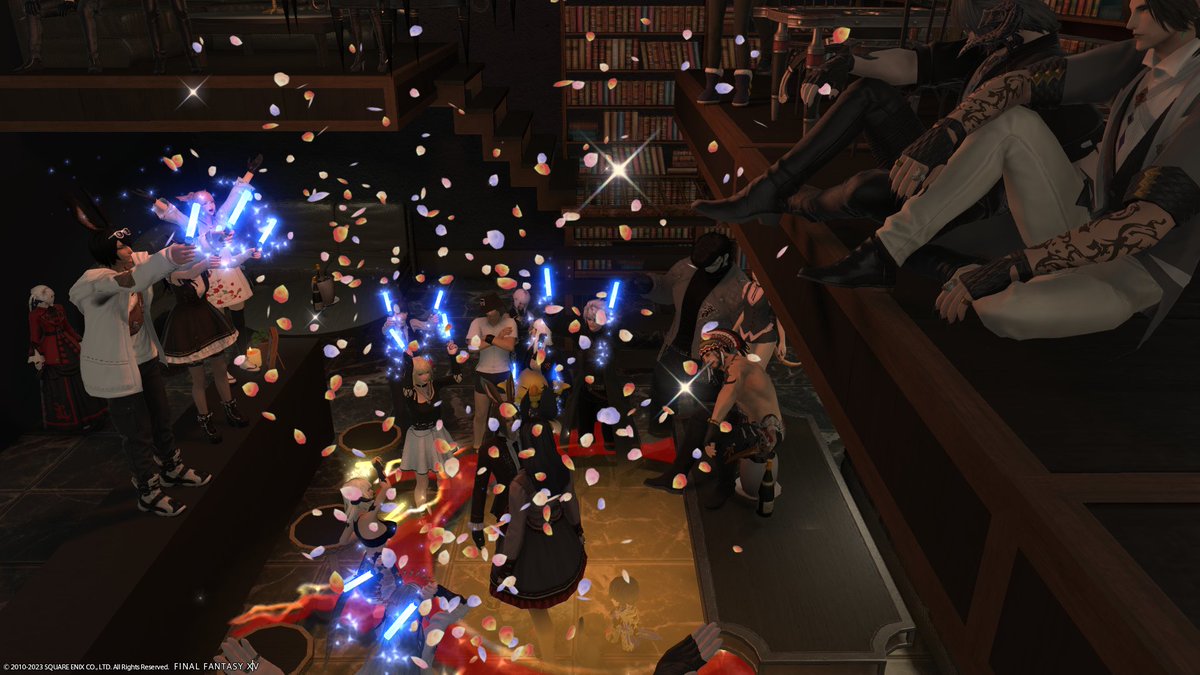 Silver Nightbane (@silvernightbane) on Twitter photo What started as a chill night suddenly became a surprise EB proposal from one brave sprout! Definitely not a typical night at the Rabbit's Hole ( <a href="/RabbitH_ffxiv/">Rabbit's Hole FFxiv</a> ) XD
#RHffxiv #GPOSERS #ReShade #EorzeaPhotos #NenekoColorS #Midlanders_Today #ElementalDC What started as a chill night suddenly became a surprise EB proposal from one brave sprout! Definitely not a typical night at the Rabbit's Hole ( <a href="/RabbitH_ffxiv/">Rabbit's Hole FFxiv</a> ) XD
#RHffxiv #GPOSERS #ReShade #EorzeaPhotos #NenekoColorS #Midlanders_Today #ElementalDC