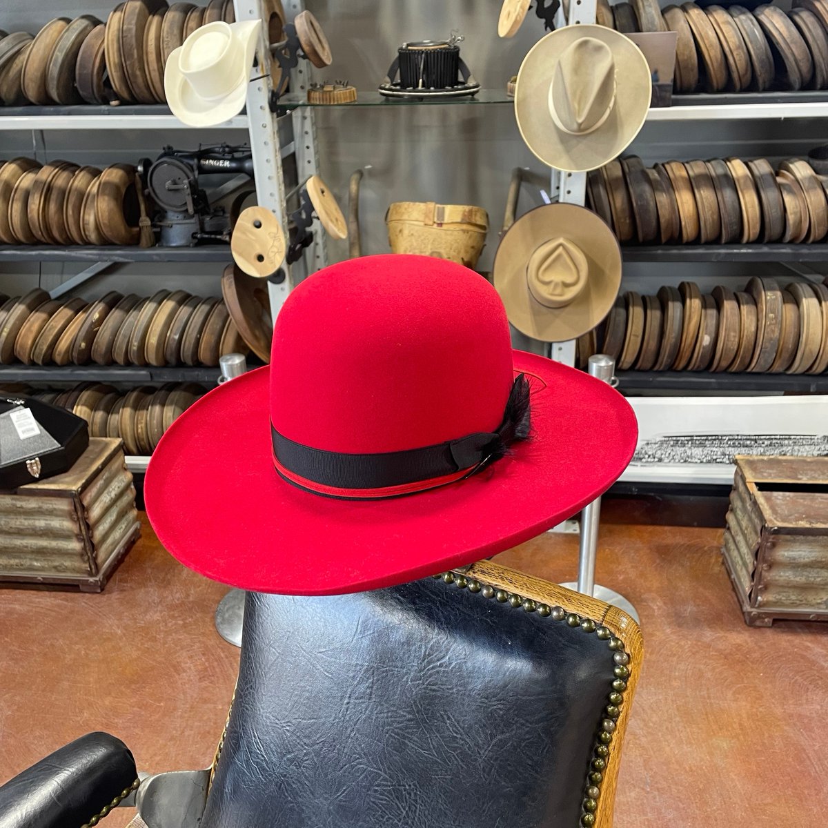 GreeleyHatWorks's tweet image. Happy Valentines Day ❤️🤠
.
We are open and ready to create #HATisfaction® for you and your special someone! 
.
#customfit #customiscool #handcrafted #handmade #highquality #westernfashion #servicethatisfelt #cowboyhats #cowgirlhats #westernlifestyle #comfortiskey