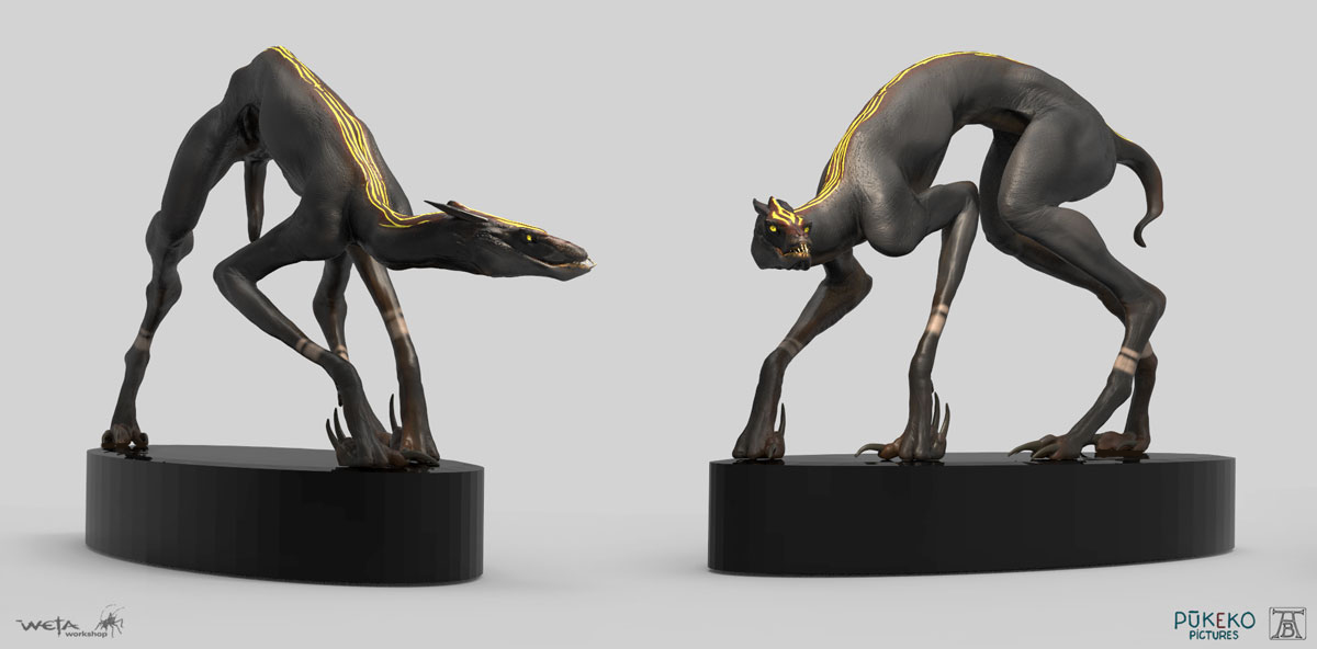 <a href="/ClevermanUS/">Cleverman</a> <a href="/RyanJGriffen/">Ryan Griffen</a> some shots of the sculpt I did for the Namorrodor