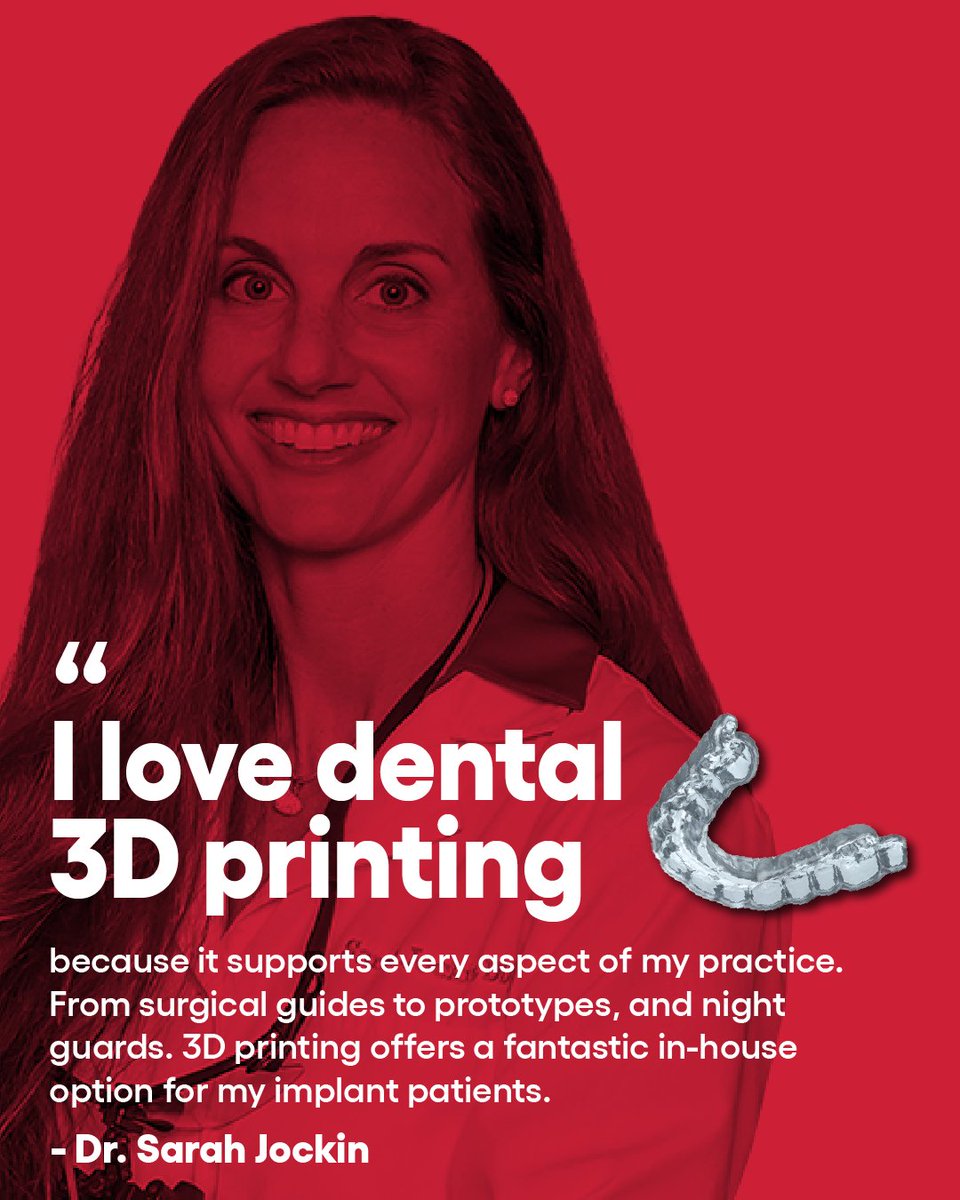 We &lt;3 3D printing too 😍

Start 3D printing with the only in-office solution that shows your patients love with elevated patient care. Learn more: sprintray.com

#sprintray #dental3dprinting #dentistry