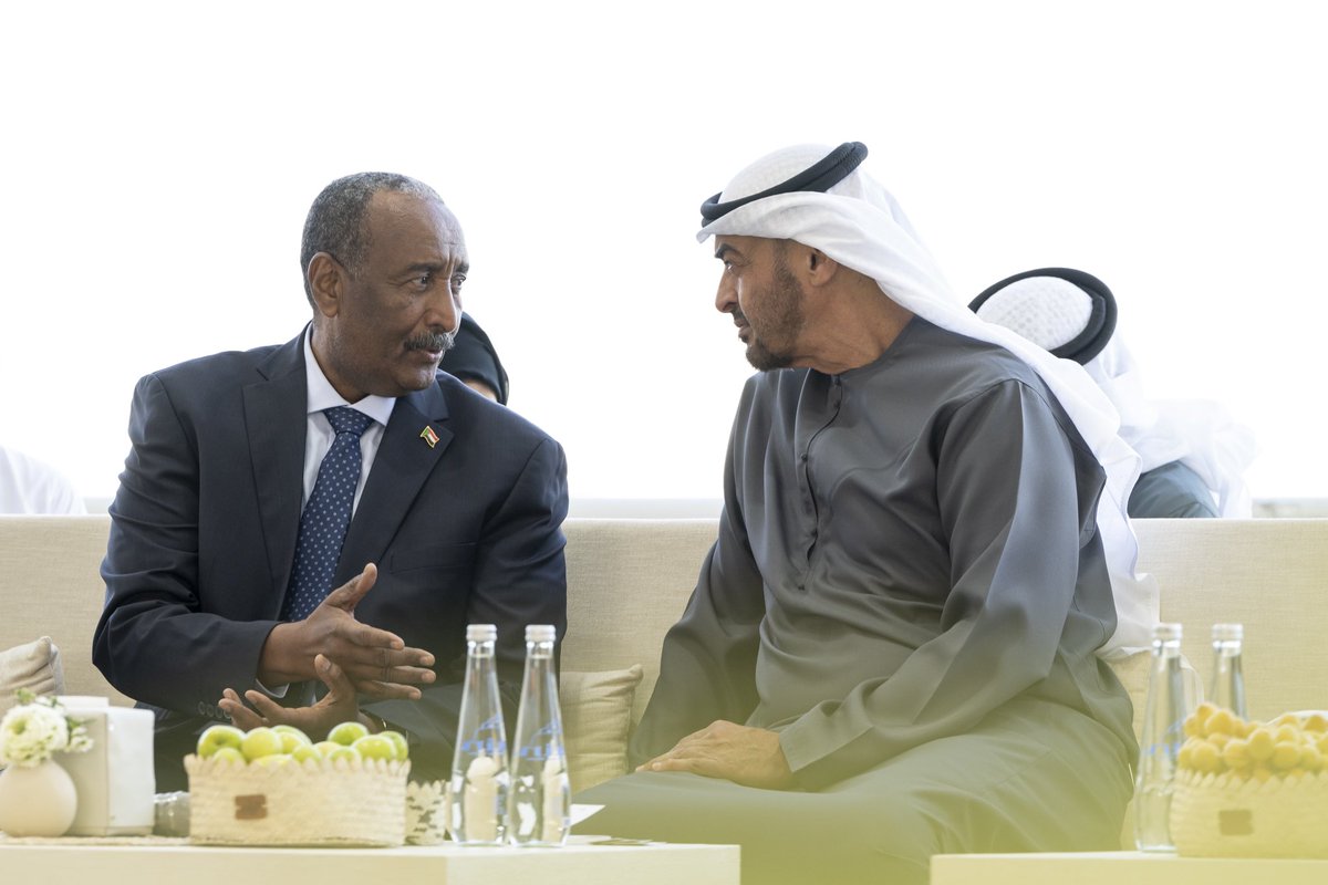 _hhmbz1's tweet photo. - #رئيس_الدولة يستقبل الفريق أول عبد الفتاح البرهان رئيس مجلس السيادة الانتقالي في السودان ويبحثان العلاقات الأخوية وفرص تعزيز التعاون والعمل المشترك بين #الإمارات و #السودان في مختلف المجالات بما يخدم أهداف التنمية وتطلعات البلدين.

#hhmbz1 🇦🇪 https://t.co/YaPTKgwUdz