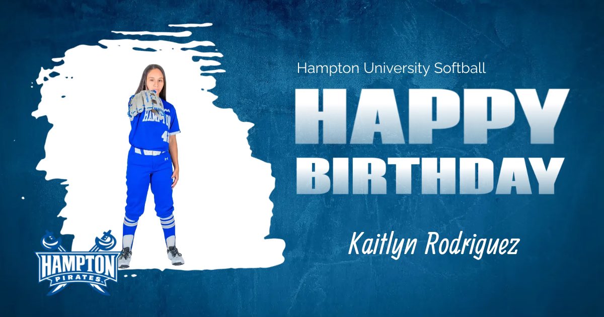 hupirates_sb's tweet photo. Help us wish Katie a Happy Birthday! #HamptonU #HappyBirthday https://t.co/HhTFQH9XZk