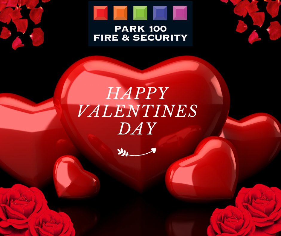 Happy Valentine's Day from all the team at Park 100 Fire and Security! 

#Park100 #fireandsecurity #valentinesday