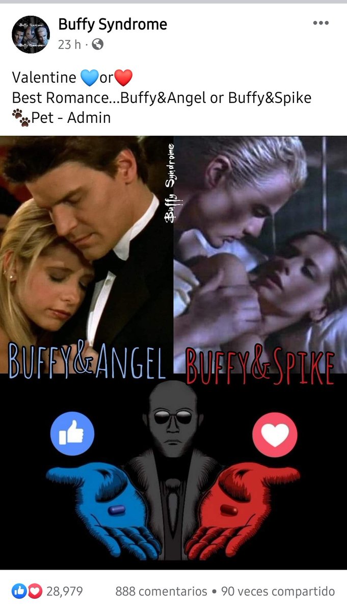 SpuffyLatino's tweet photo. Time To vote for Spike and Buffy! Vote for Spuffy here https://t.co/qGYbbAyigC
#TeamSpuffy https://t.co/9AQiOlh31m