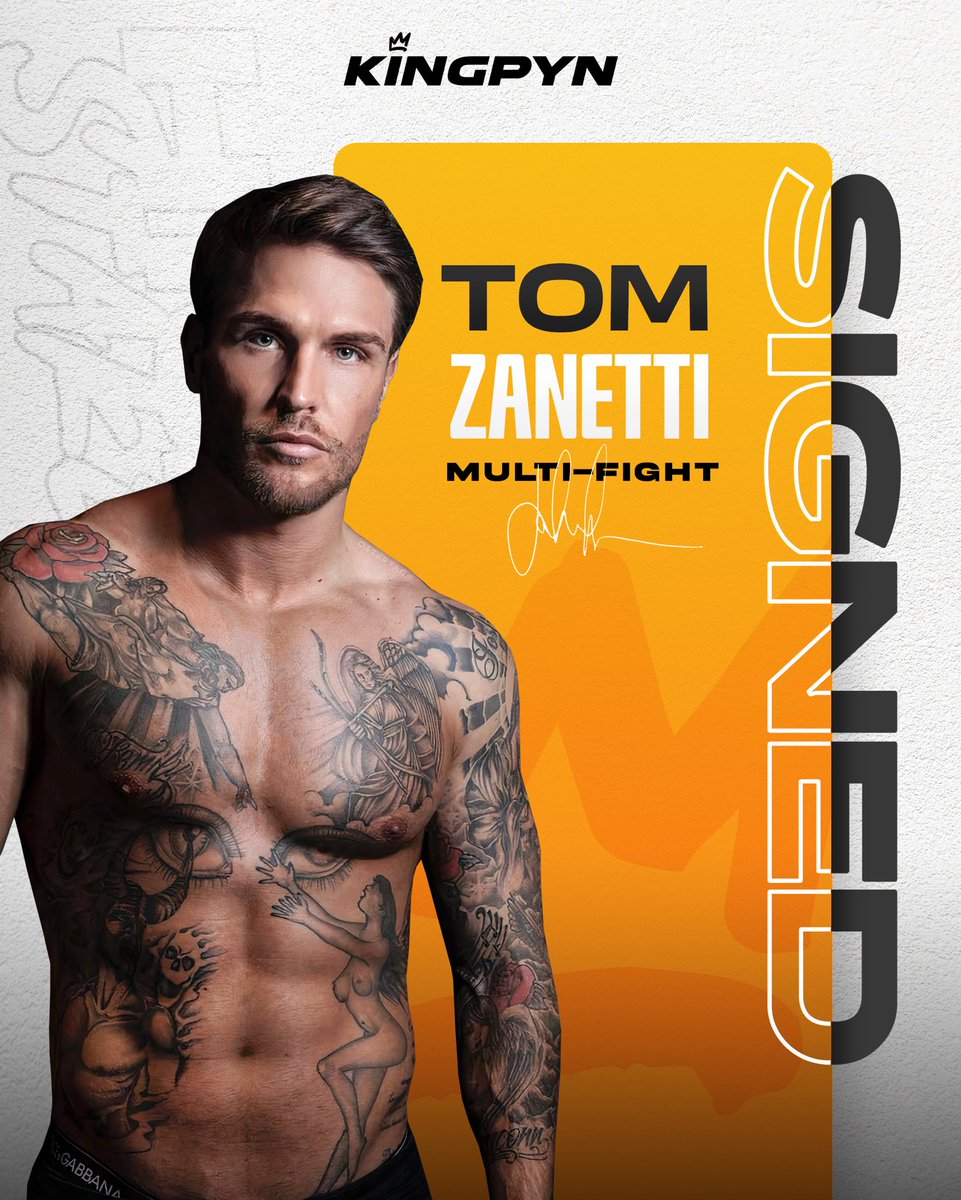 HUGE DEAL DONE!✍️ @TomZanettiTZ has signed a multi-fight deal exclusively with @kingpynboxing 🔥 As the second male to be revealed for the High Stakes Tournament, Zanetti joins Jarvis in what promises to be the most stacked competition influencer boxing has ever seen. 🏆