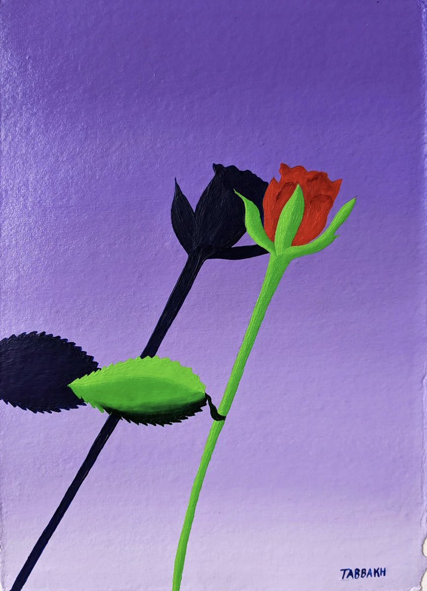 ‘There is nothing more truly artistic than to love people.’

Happy V Day lovers ❤️‍🔥 

‘LA ROSE ROUGE’ by Cathy Tabbakh #ValentinesDay