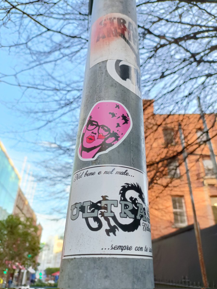 cahalboyd's tweet photo. Walking in Dublin and spot #PinkAdam in the wild.... https://t.co/hqOI0p5VfE