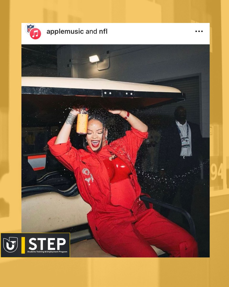 StepUnivision's tweet image. Hey everyone! Welcome to #STEPMusic Wednesdays ft. @faduamaria &amp;amp; @sofiareyhidalgo 🎧🎶 

Rihanna left us speechless with her halftimes show on Sunday!  And we made you a playlist with our favorites songs on her setlist! ⬇️