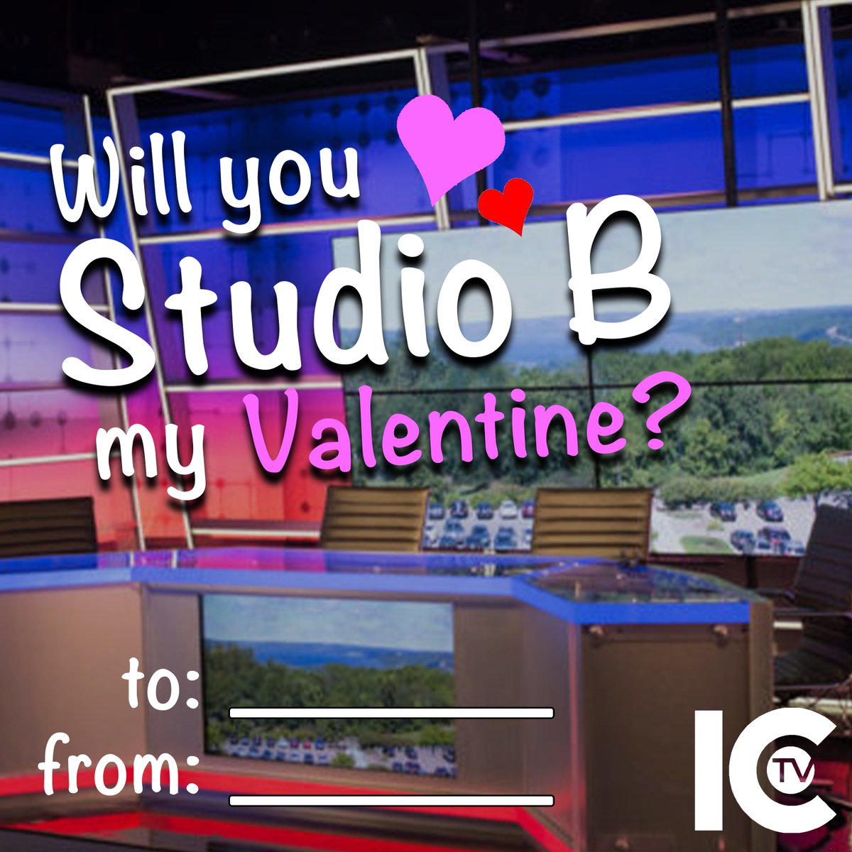 Happy Valentine's Day from all of us at ICTV!