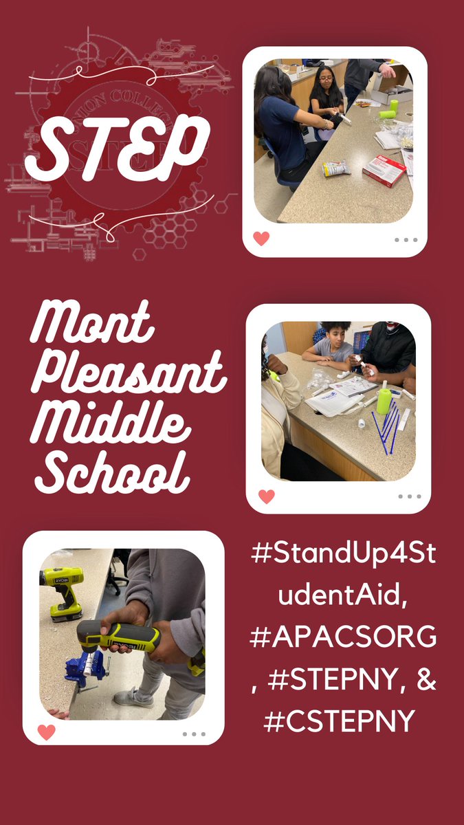 STEP and CSTEP made it possible for students to be the first person in my family to pursue a college degree. Please increase CSTEP/STEP funding by 20% and continue the state’s investment in our future engineers, scientists, healthcare &amp; other technical professionals.