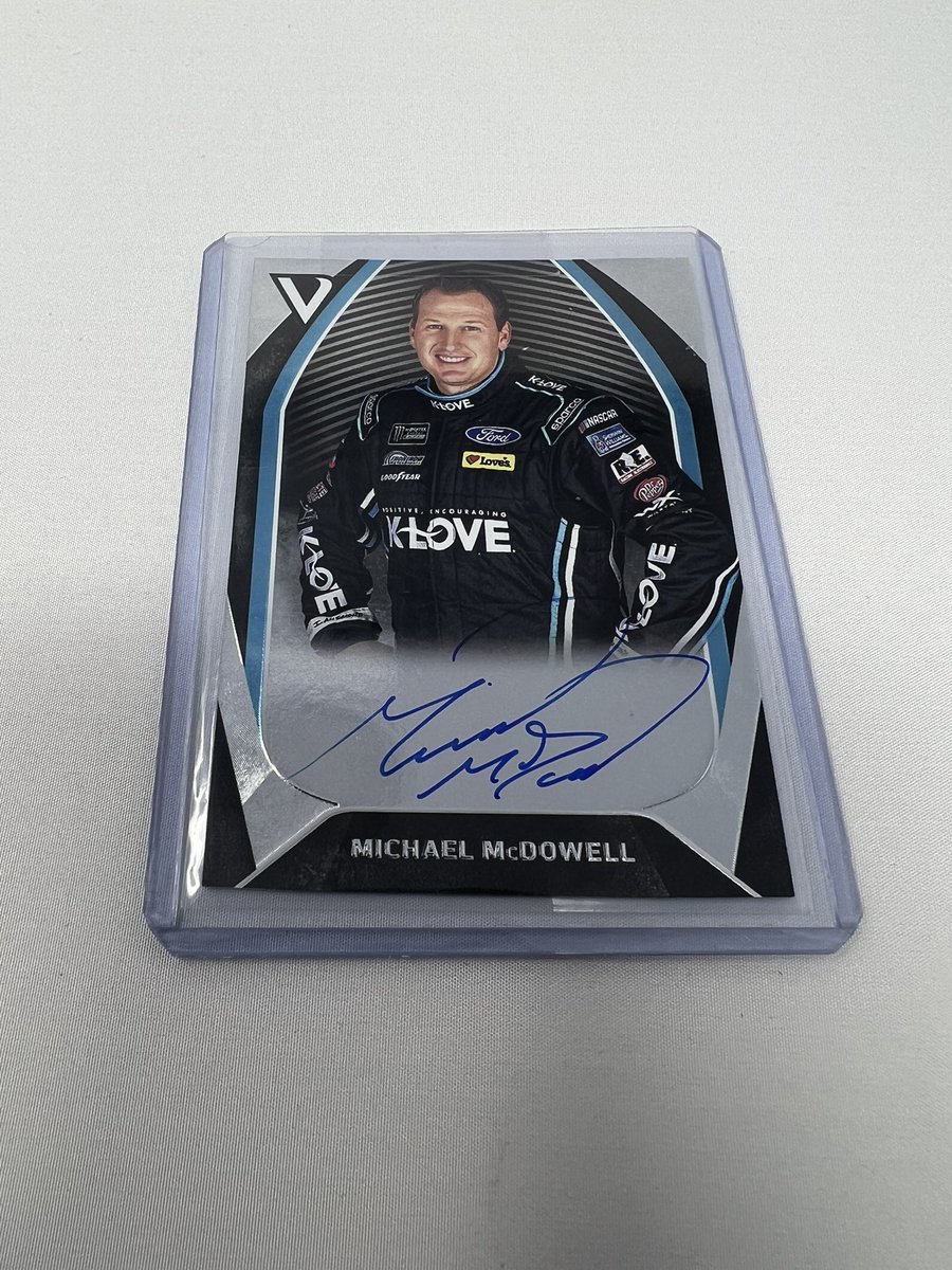 pitpassnetwork's tweet photo. GIVEAWAY: Want to win this Trading Card signed by @Team_FRM Driver @Mc_Driver? RT this and Tag 3 people. Must be following as well. Winner will be picked on Sunday after the @DAYTONA 500. #NASCAR #pitpassnetwork https://t.co/gqmMfuRTtn