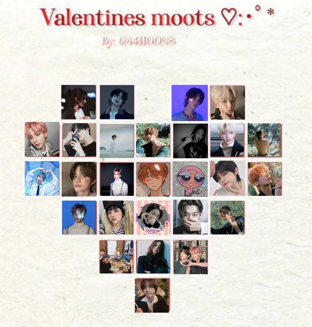 eternalmoatxt's tweet photo. ♥️ Happy Valentine's Day ♥️
srry I'm a bit late 🥹🥹 i didn't get time to make it...i hope u had a gud day !! I love you all <3 https://t.co/x7rfZUqMad