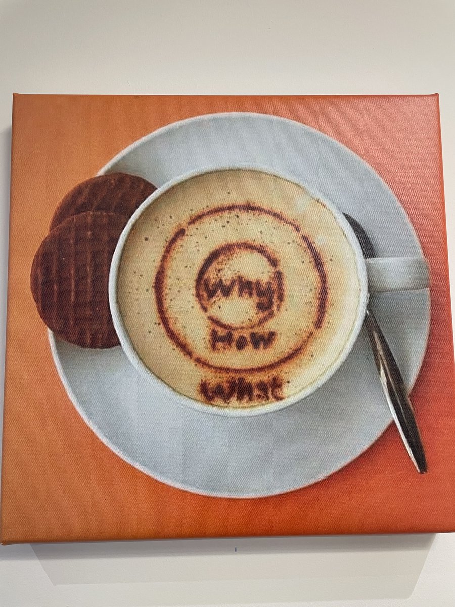Why would you want Swiss Roll in your cup when you've already got two biscuits?
To find out more about your Why Factor, follow Jonathan Peach @gobebrilliant at the Art Of Brilliance. #whyfactor #artofbrill