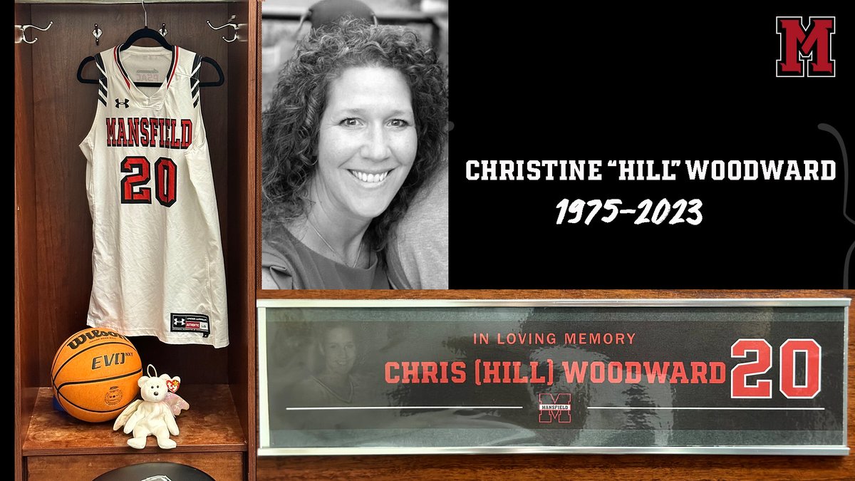 MUMounties's tweet photo. Mountaineers mourn the loss of @mansfieldu graduate and former @MansfieldWBB player Christine "Hill" Woodward

The program has dedicated a locker in memory of Chris and will honor her before their home game with Bloomsburg on Wednesday 🏀♥️

Obituary: https://t.co/GykxPGaTKx https://t.co/6zjWfWbiSU