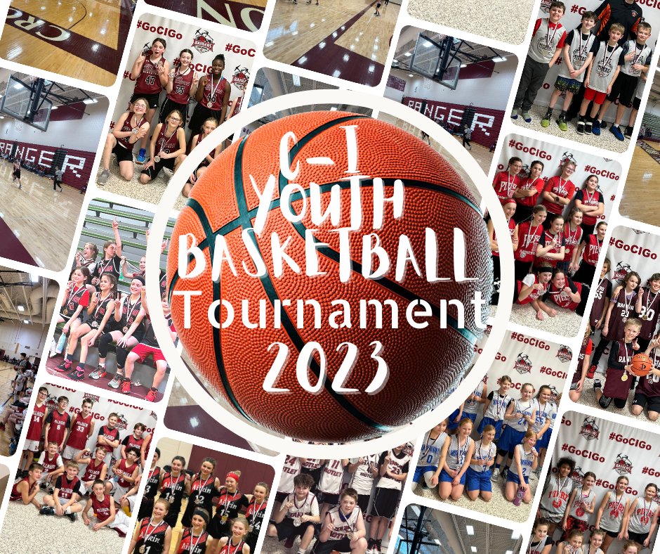 We hosted 28 teams from 10 area schools across 4th, 5th, and 6th grade girls' and boys' basketball teams for our annual Youth Tourney. 
Thank you to all of the players, coaches, parents, and volunteers who participated for making this another successful, fun-filled event at C-I!