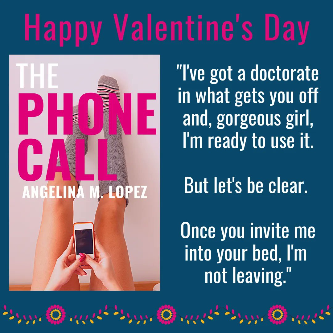 Want a free sexy Valentine's Day read? Sign up for my newsletter and read THE PHONE CALL for free! buff.ly/2yhX8qi