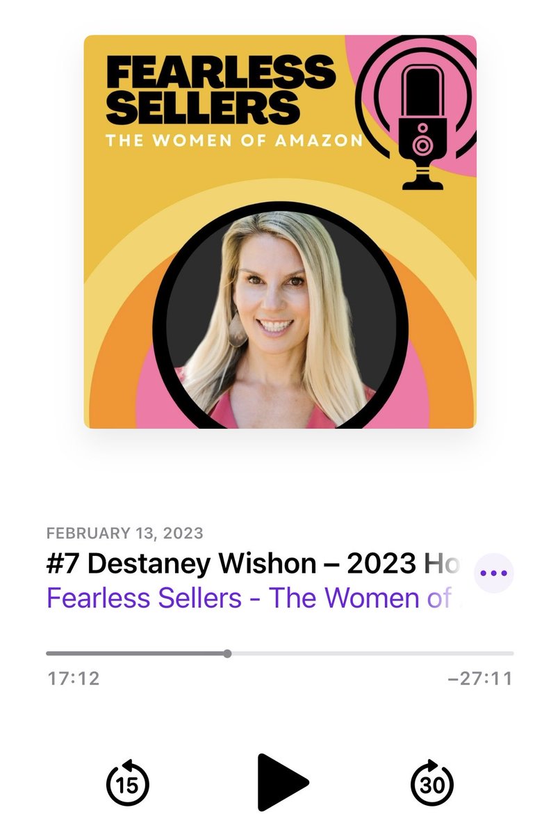 Joie__Roberts's tweet photo. NEW! 2023 Hot Trends Selling on Amazon FBA with @_BetterAMS founder DESTANEY WISHON https://t.co/P9sgBtNSo4