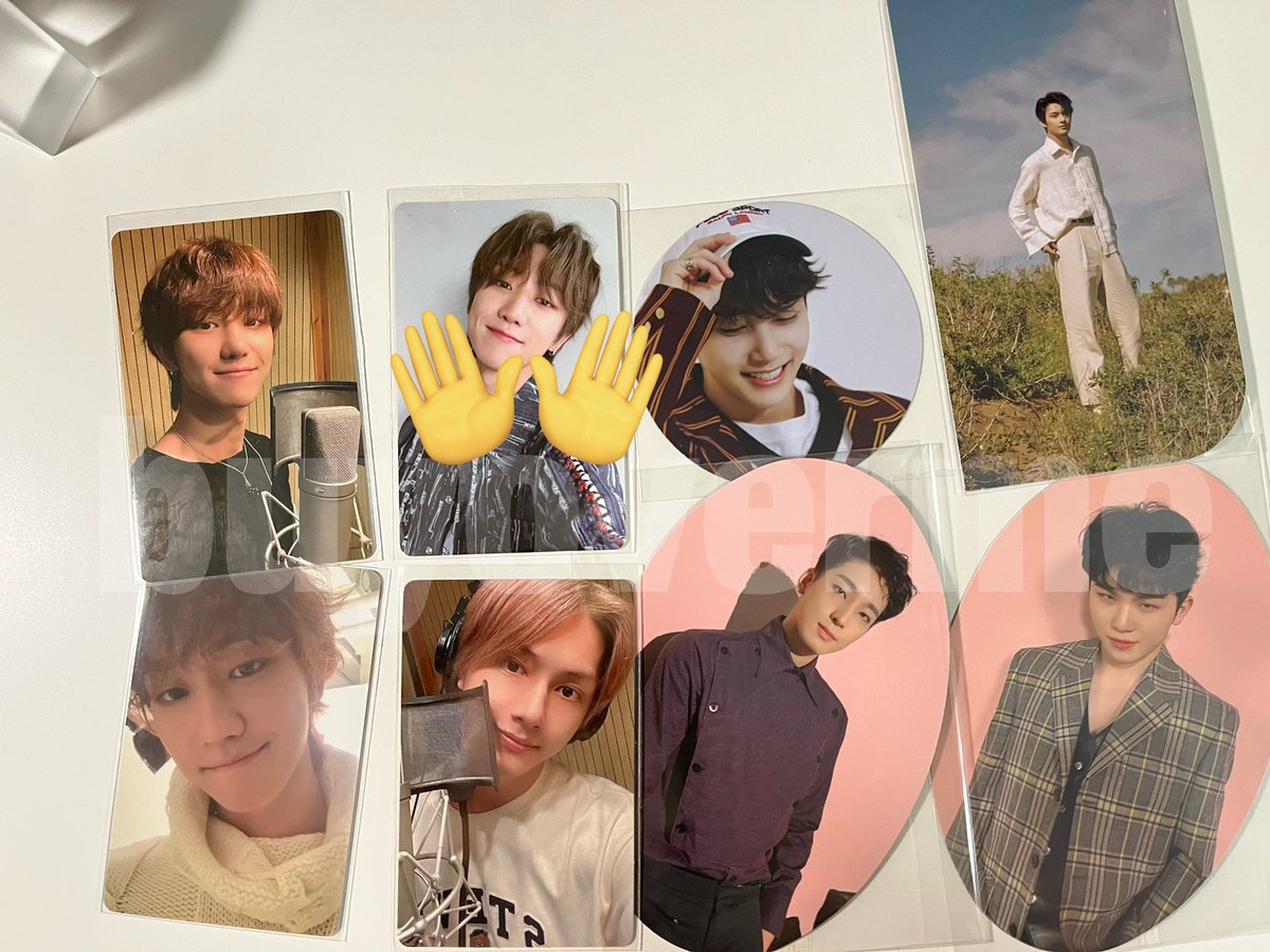 ꒰พร้อมส่ง꒱ โจชัวร์ จุน ดิโน่ เวอร์น่อน ซอกมิน ซึงกวัน face the sun / ดิเอท น้องแปด จองฮัน วอนอู อูจี 

ใบละ 50฿ 

ค่าส่งเหมา 30฿

สนใจ dm ได้เลยค่ะ #ตลาดนัดสวนแครอท #ตลาดนัดเซบทีน