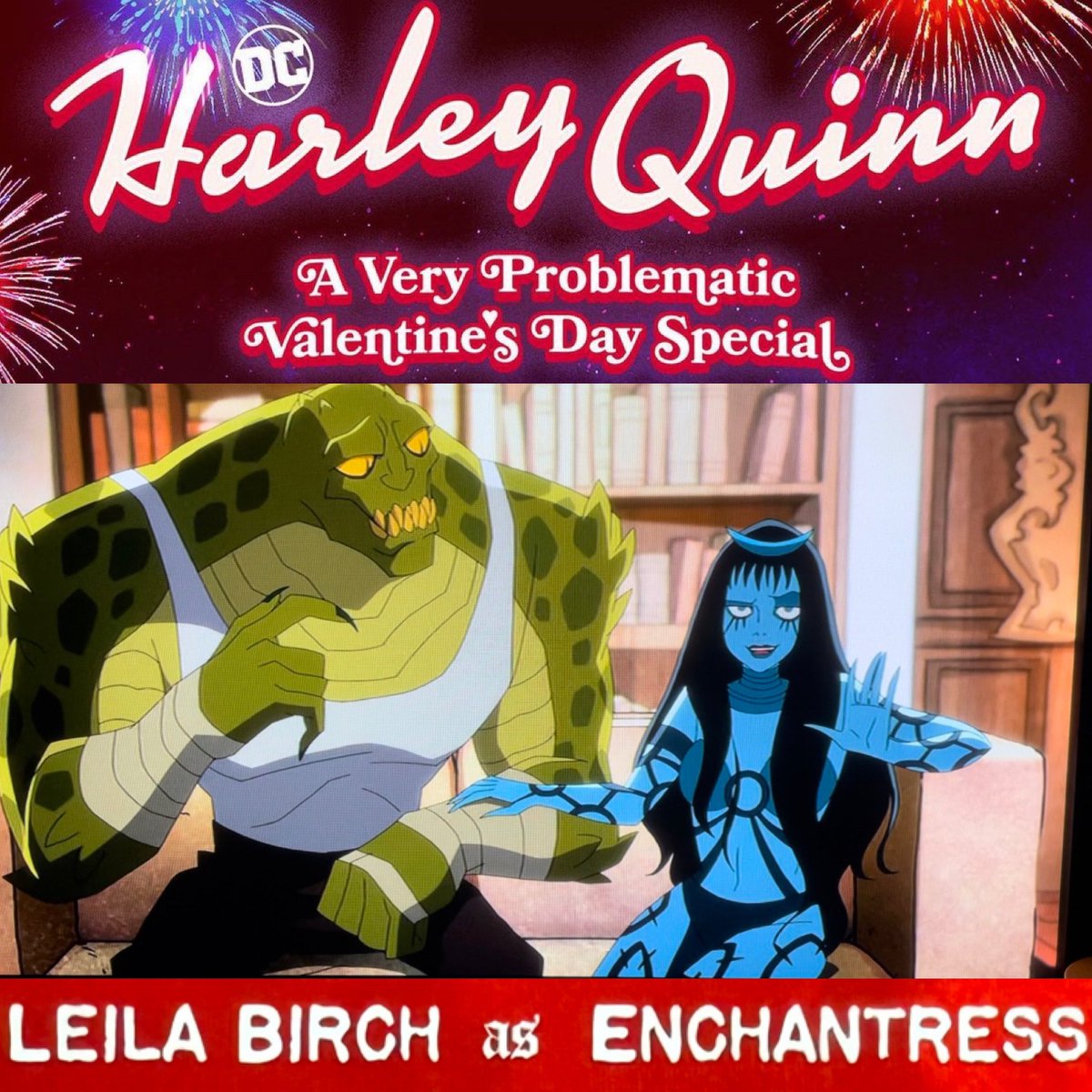 Happy Valentines Day! Looking for something romantic to do? Watch the #HarleyQuinn Valentine’s Day Special on HBOMax. I play ‘Enchantress’! I was so excited to be cast in this show.The team were so lovely and welcoming. Creating this character with them was such a fun experience.