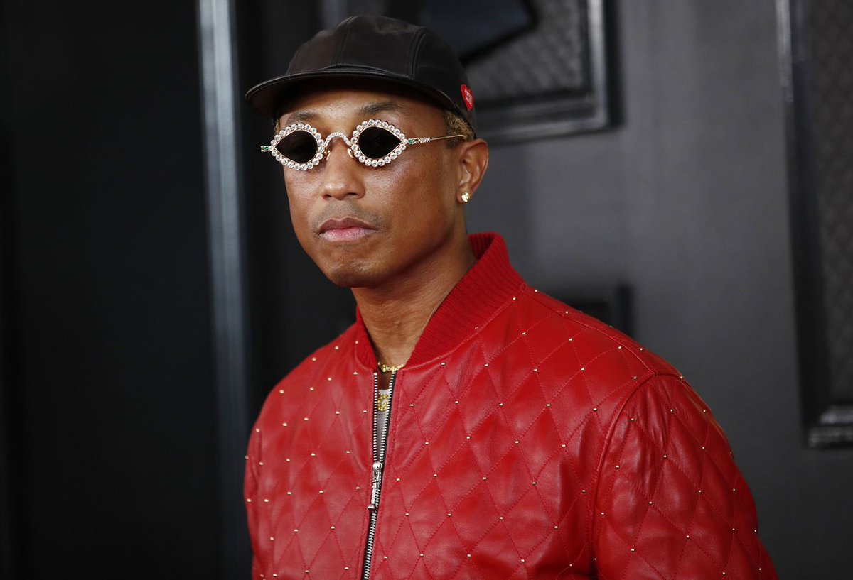 🧢🇫🇷 FLASH - Pharrell Williams va être nommé directeur artistique de #LouisVuitton homme, à la suite de Virgil Abloh. (Le Figaro) #PharellWilliams