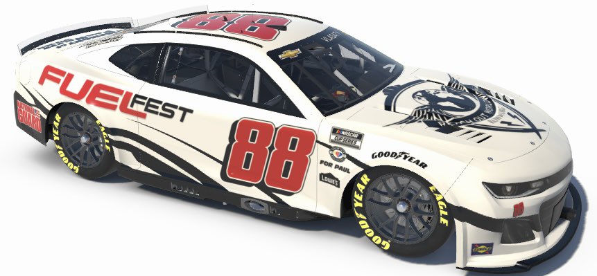 Cranjus__'s tweet photo. Here’s my updated @ReachOutWW @Fuel_Fest car I will be running this season let me know what you think! #ROWW #IRacing https://t.co/hRWIGJq3Qk