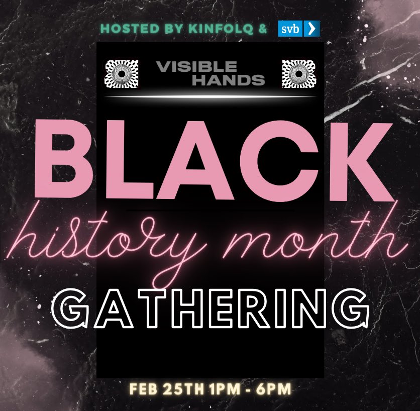 back by popular demand, im bringing dope black technologists tg in nyc to honor bhm • 5 $10K grants for attending founders • finessing as a black founder panel • food, drinks, & a live performance deets here: bit.ly/kinfolqbhm 🫶🏾