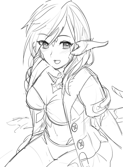 ティオさん描いたっ! 