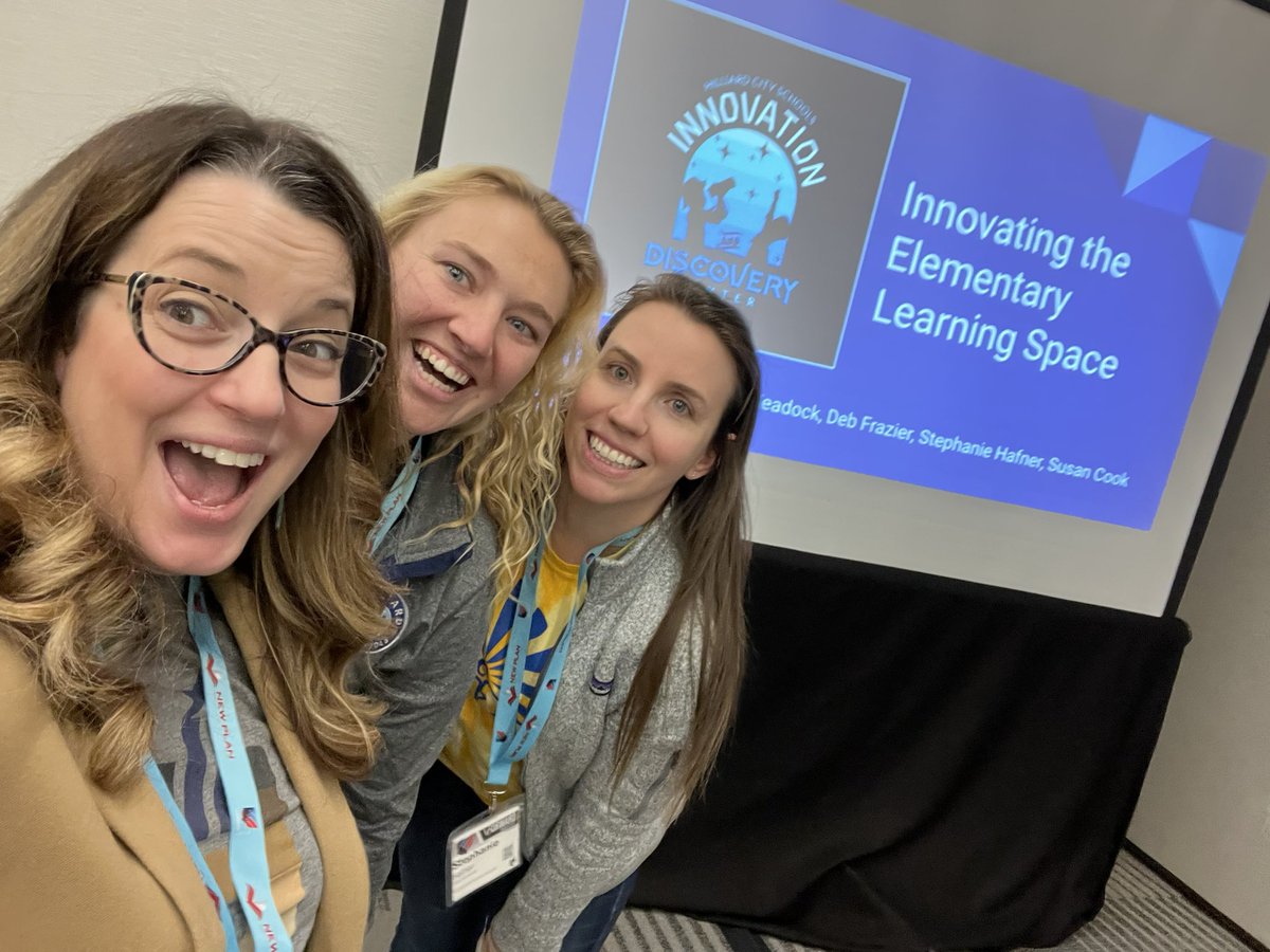 Ready for our presentation #OETC23 We’re sharing Innovating the Elementary Learning Space! <a href="/HilliardSchools/">Hilliard Schools</a> <a href="/MrsHafnergrade4/">Mrs. Hafner's Class</a> @WMweadock #HCSDinnovate #edtech