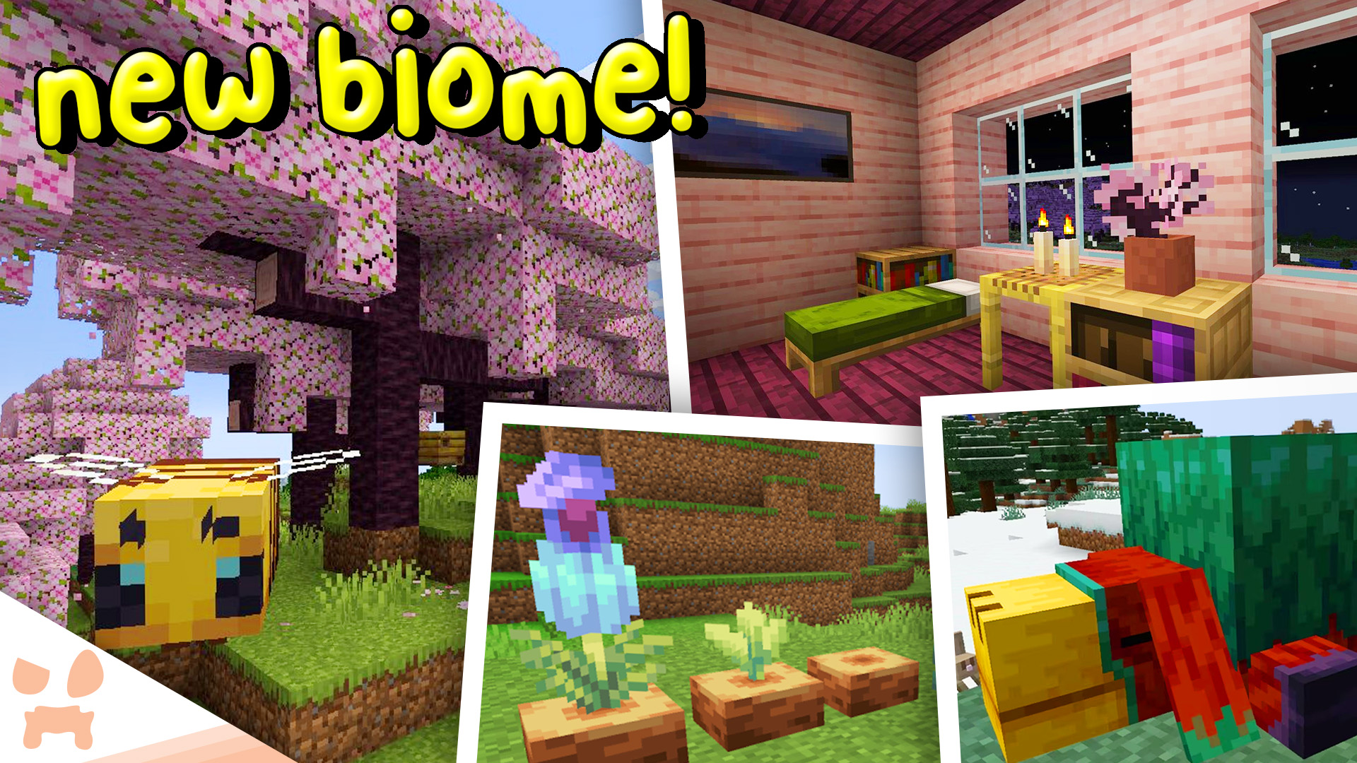 Minecraft getting new cherry blossom biome in this year's big 1.20 update