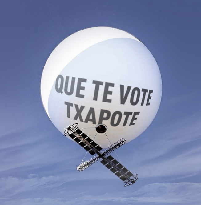 mescojono's tweet photo. Parece que han visto un globo cerca de Moncloa. https://t.co/hzuklHVlZO