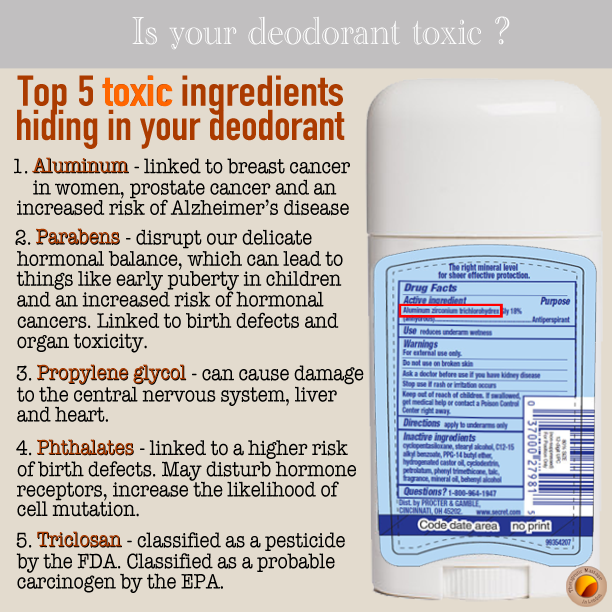 Organic Live Food on Twitter "The top toxic ingredients and chemicals