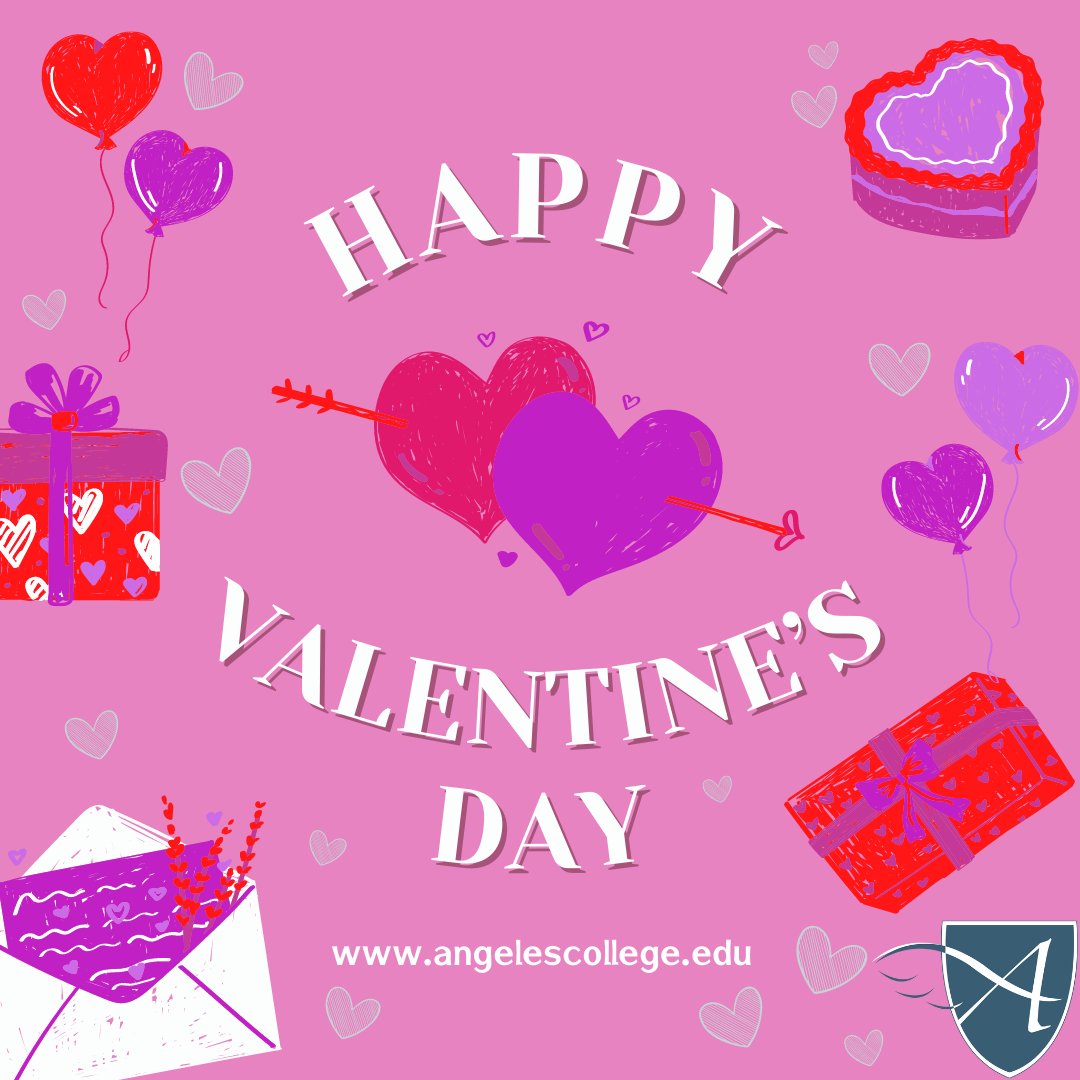 💟 Happy Valentine's Day from Angeles College! 💟