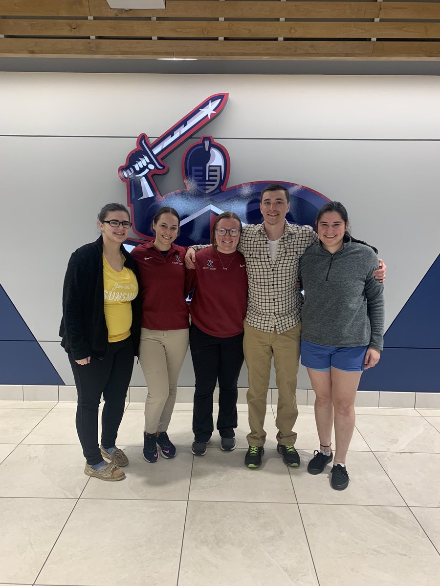 DrPeteATC's tweet photo. 5 for 5!!!! These 5 just got their @BOCATC results!!! Tears, screams, pure joy. I am so proud of these future ATC’s!! Added one more to the mix as well @jessica_lynne97 ATC!!! #besthereeverwillbe @MAATAD5 @KansasATS @SterlingCSports @SCSportMed @SterlingCLife https://t.co/KgtbSbfTNN