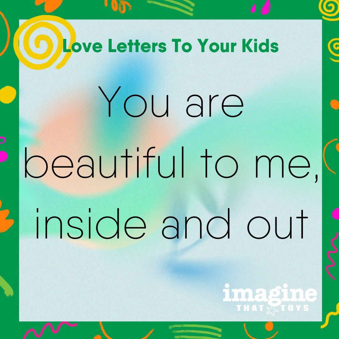 ImagineThatKS's tweet image. Children are more beautiful on the inside then we ever give them credit for! Let your feel amazing today! 

#LoveLettersToYourKids #BeautifulInside #ChildDevelopment #Children #ImagineThatToys