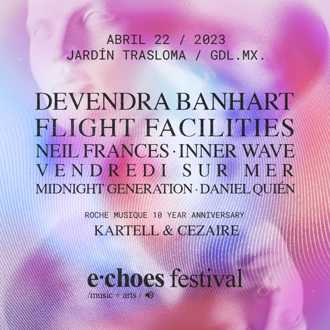 Feliz día del amor y la amistad 🫶🏻 ¡Les presentamos el cartel de nuestra segunda edición! 🌸 
.
Etiqueta a tu san valentín 🙈💌

Aforo limitado a 3,000 personas.

*Evento con alta expectativa, adquiere tus boletos ya.