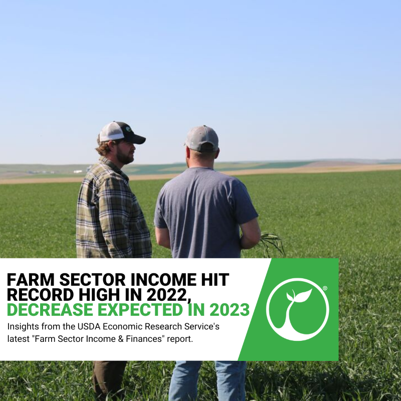 FBNFarmers's tweet photo. @USDA_ERS released its latest "Farm Sector Income &amp; Finances" report on February 7th. See the insights shared in the latest report and how they may impact your ag operation.