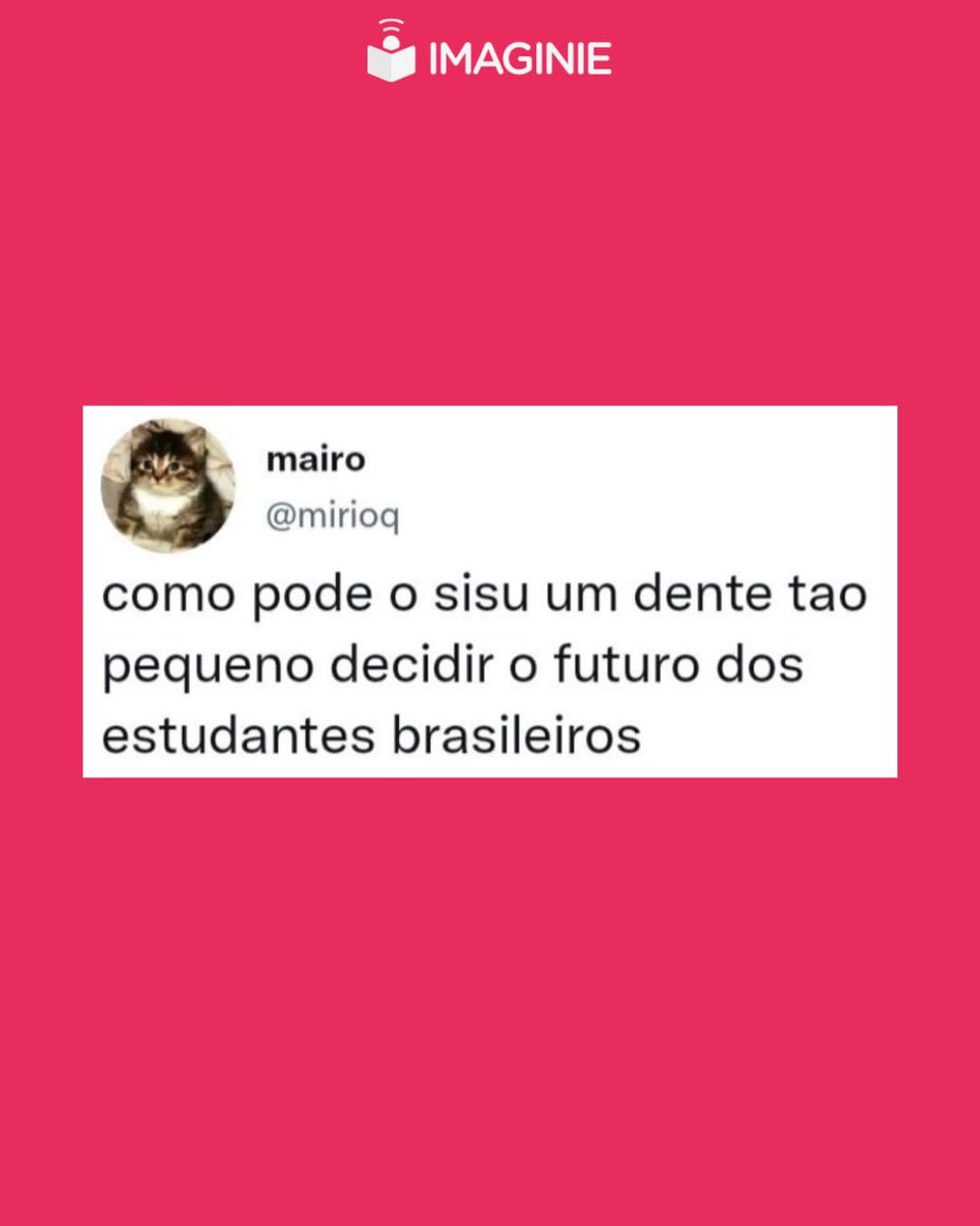 Quem aí tá preparado para o Sisu? 🤣 #sisu