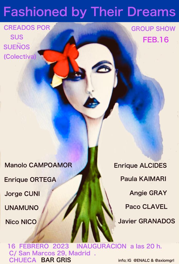 Enalc_Artist's tweet photo. "Fashioned by Their Dreams"
.
Groupal Pop Art experience at Gris Bar
.
Os esperamos est jueves a las 20 h al ritmo de buena música y cervezas baratitas, buena compañía y un montón d artistas
.
Primera reunión donde podremos aprovechar para celebrar mi recién pasado cumpleaños🤪🎈 https://t.co/JgRmKv1wdV