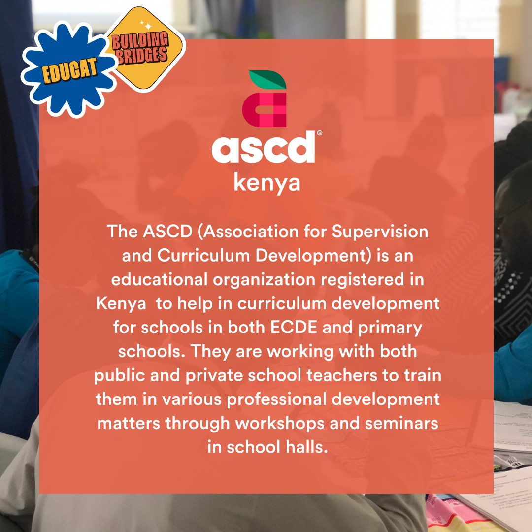 EducatGermany's tweet photo. We are glad to announce our partnership with ASCD Kenya! 

Find out more in our bio. #educatgermany #education #ascd #ascdkenya #buildingbridges 😊✏️💭 https://t.co/vGirS4FW0X