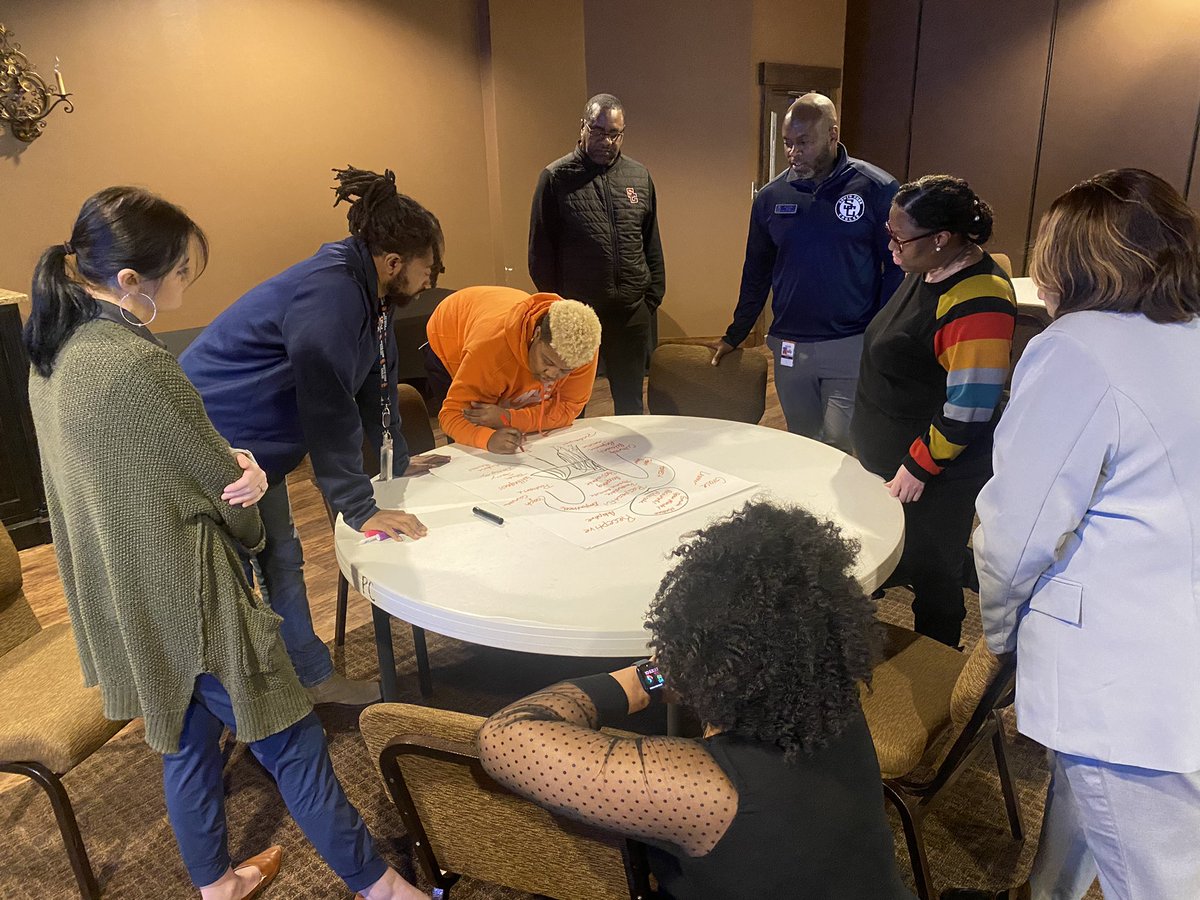 Flashback to a great day of training with THE South Cobb PBIS dream team! Your commitment to supporting a positive climate for students, staff and families is clear and we are thrilled to partner with you on this journey! #dreamteam <a href="/tommyjperry/">T.J. Perry</a> <a href="/scobb_eagles/">South Cobb High School</a> <a href="/cobbpositivesc1/">Positive School Culture Support</a>