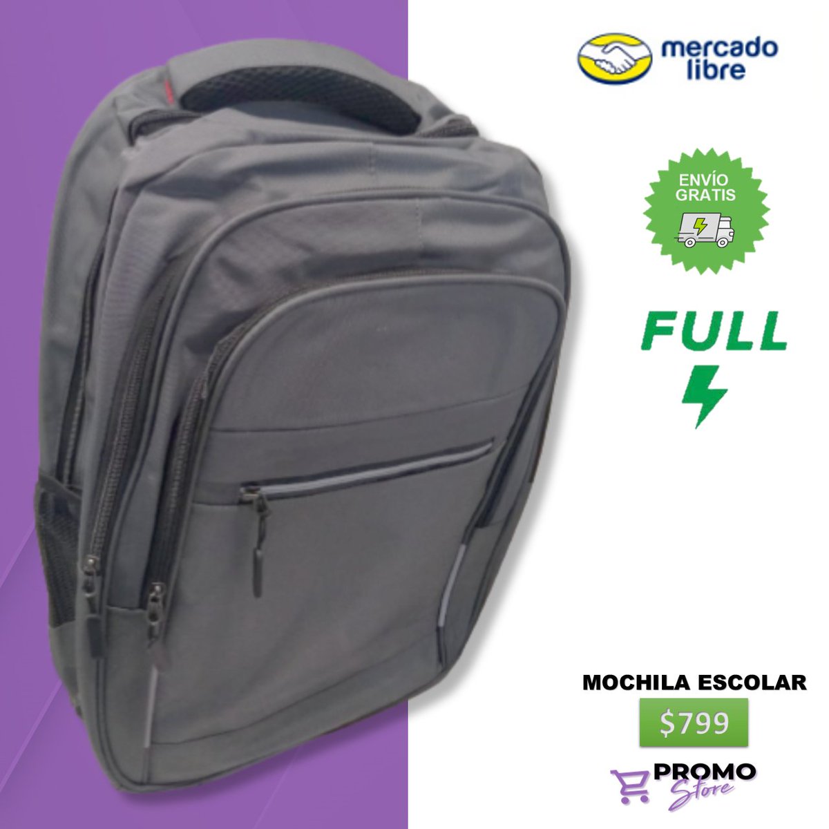 PromoStoreML's tweet image. MOCHILA ESCOLAR CON COMPARTIMIENTO PARA LAPTOP, PERFECTA CALIDAD AL MEJOR DE LOS PRECIOS 
COMPRA YA 

articulo.mercadolibre.com.mx/MLM-1714605942…

#mochila #maleta #escuela #utiles #computadora #laptop #mochilaescolar #oferta #preciosbajos