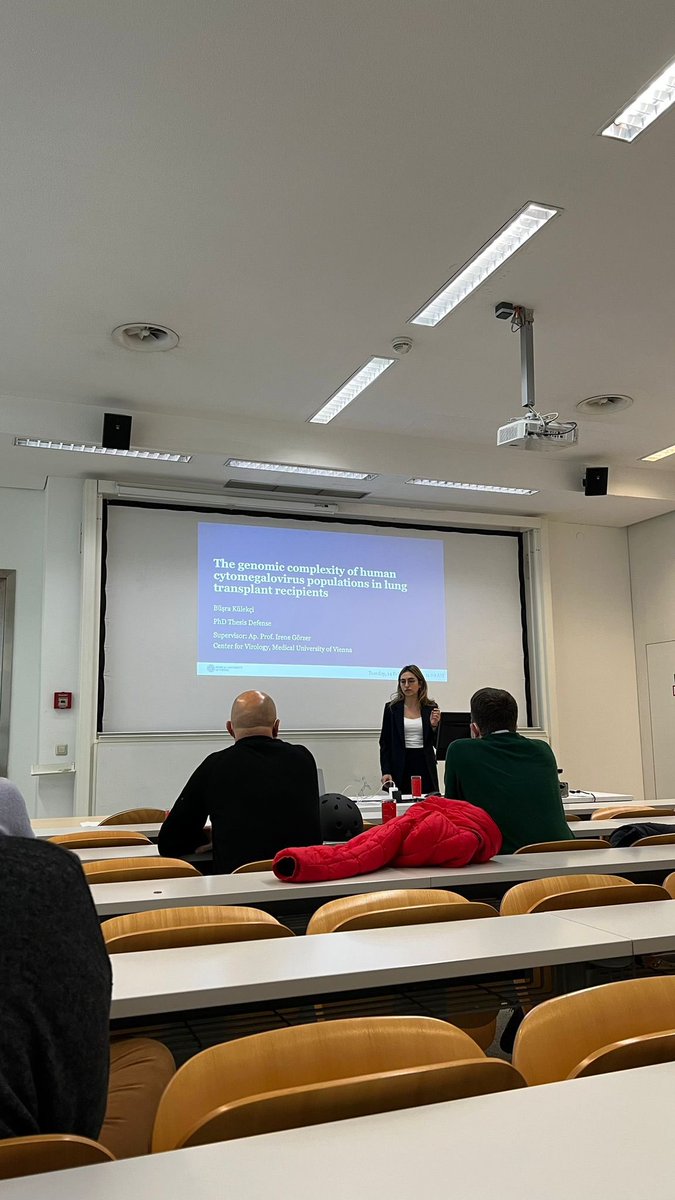 BusraKlkc's tweet photo. What a Valentine’s day: Today I defended my PhD in Virology and had a blast with colleagues, family and friends 🎓 A special shout-out to my PI @IGoerzer! #PhDone #virology #hcmv @GoerzerLab https://t.co/GCkUmrEbOD