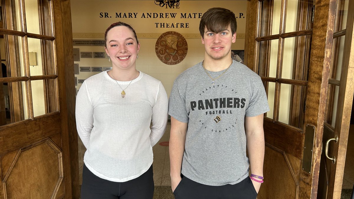 Congrats to #DataScience Majors Ava Markham &amp; Jack Mumper on being the first recipients of ODU’s new $2,000 #Intel scholarship! The scholarship is made possible by <a href="/intel/">Intel</a> through ODU’s involvement with the Ohio Technet Northeast Ohio (OTN NEO) Semiconductor Workforce Consortium.