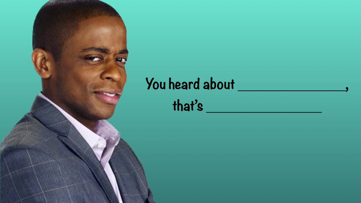 Let's have some fun
Tweet the iconic Gus quote below and use predictive text to fill in the blanks 😆
Include #Psych4