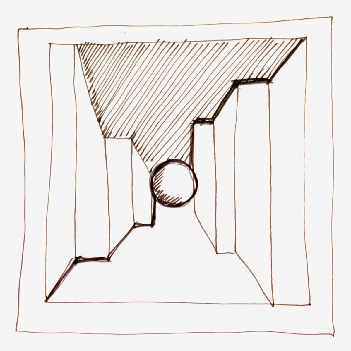 iononelive's tweet photo. #travelnotes #drawing #art #architecture
#perspective #outlook #Essenceofobjects #pointofview #Vista #spiritual https://t.co/RqArggny84