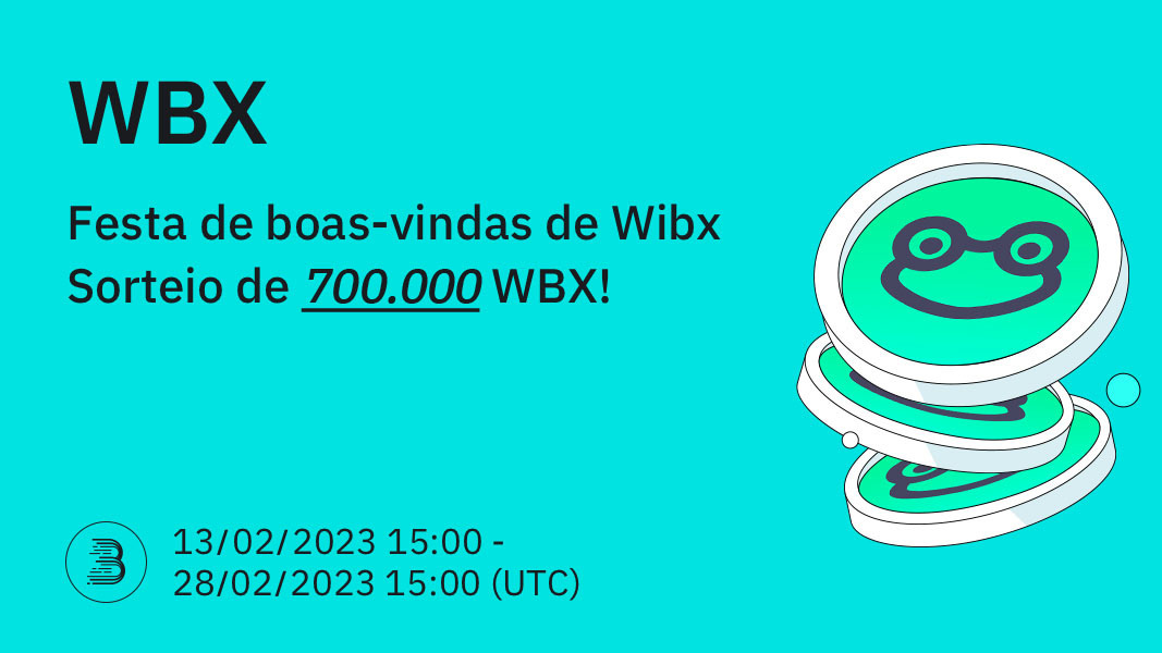 BitMart_PT's tweet photo. 🔥A listagem de #WBX @wibx_oficial na #BitMart foi no dia 7 de Fevereiro de 2023!

🎉Comemorando o lançamento de $WBX, sortearemos 700.000 WBX no nosso evento de Boas-vindas!🥳

ℹ️Saiba mais: https://t.co/sTe79vNN0c https://t.co/hxn7oHeRhR